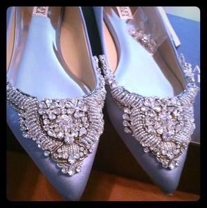 Badgley Mischka wedding shoes
